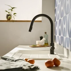 Clearwater Loreto Pull Out Kitchen Mixer Tap