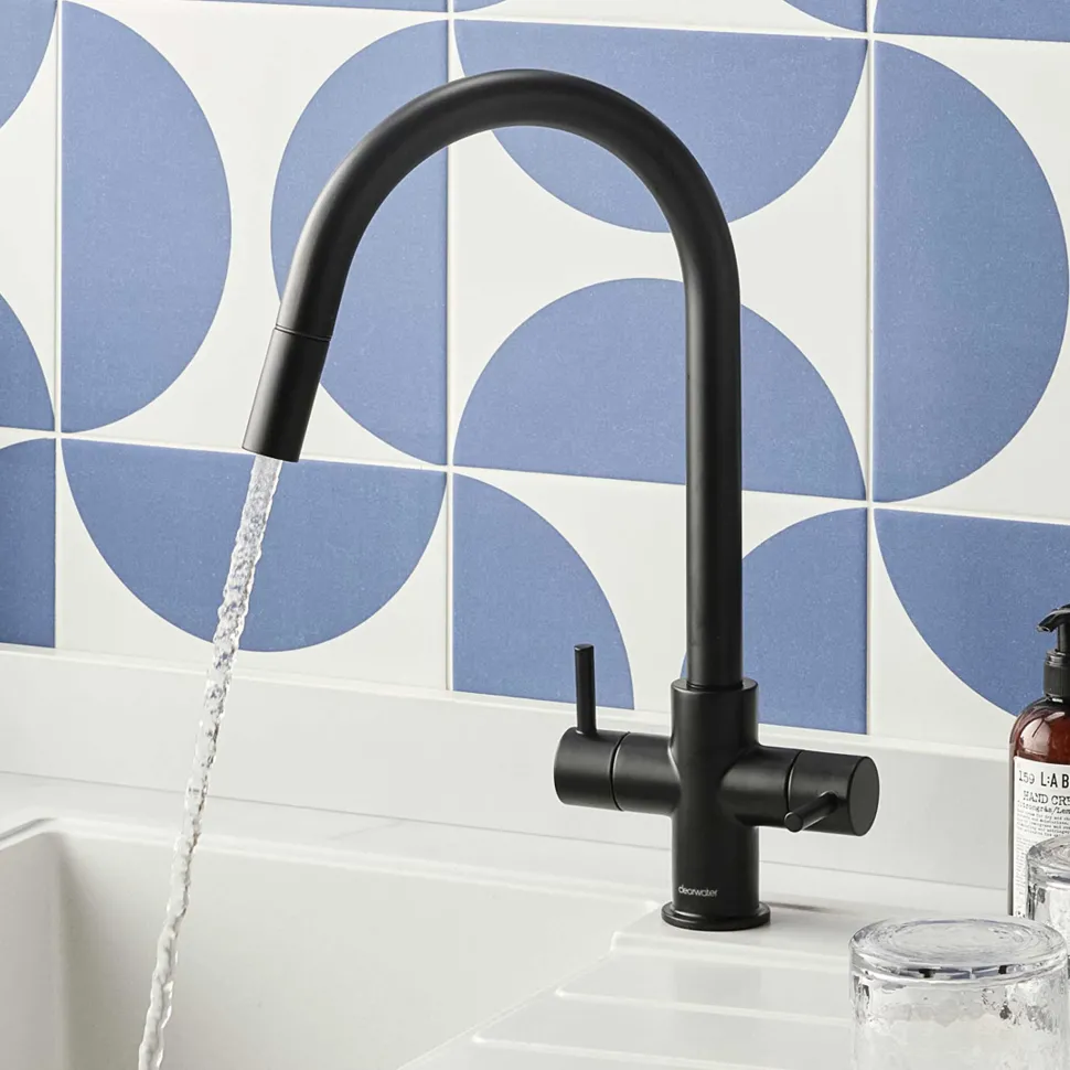 Clearwater Loreto Pull Out Kitchen Mixer Tap