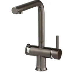 Clearwater Malin Filtered Mono Kitchen Mixer with Ultrapure Cartridge – Gunmetal