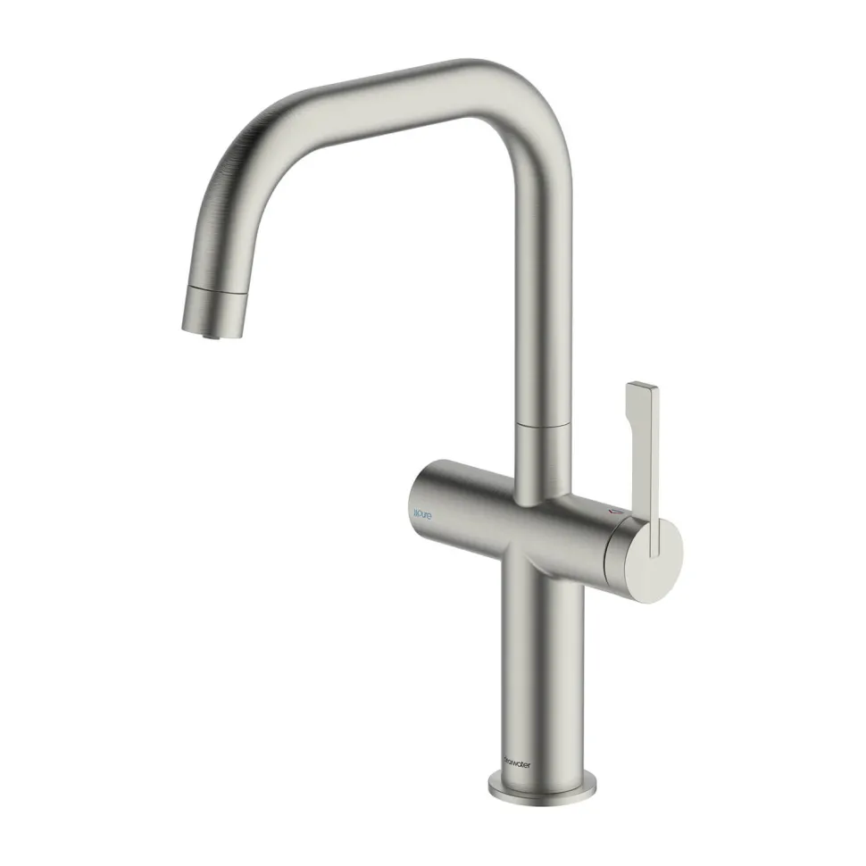 Clearwater Mariner WRAS Approved Single Lever Mono Kitchen Mixer and Cold Filtered Water Tap