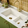 Clearwater Metro Ceramic Inset/Undermount Kitchen Sink - 796 x 462mm