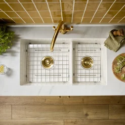 Clearwater Metro Ceramic Inset/Undermount Kitchen Sink - 796 x 462mm