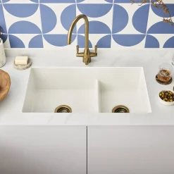 Clearwater Metro Ceramic Inset/Undermount Kitchen Sink - 796 x 462mm
