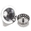 Clearwater 90mm Deluxe Basket Strainer Waste - Chrome
