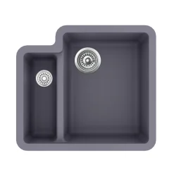 Clearwater Nova 1.5 Bowl Granite Composite Inset/Undermount Kitchen Sink - 557 x 500mm