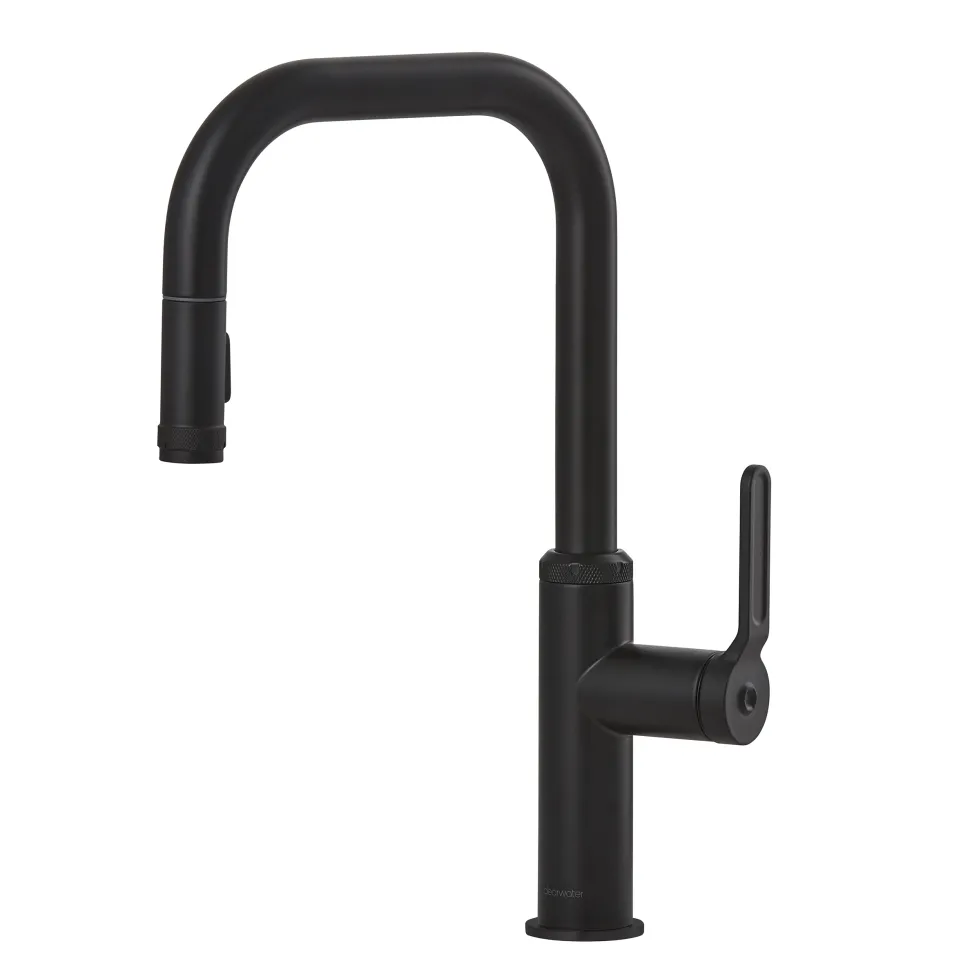 Clearwater Pioneer WRAS Approved Single Lever Industrial-Style Mono Pull Out Spray Kitchen Mixer Tap