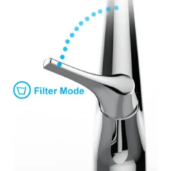 Clearwater Rosetta WRAS Approved Single Lever Mono Pull Out Spray Kitchen Mixer and Cold Filtered Water Tap
