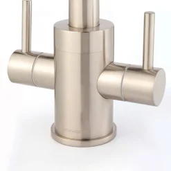 Clearwater Savita WRAS Approved Twin Lever Mono Kitchen Mixer with 'Twist & Spray' Spout