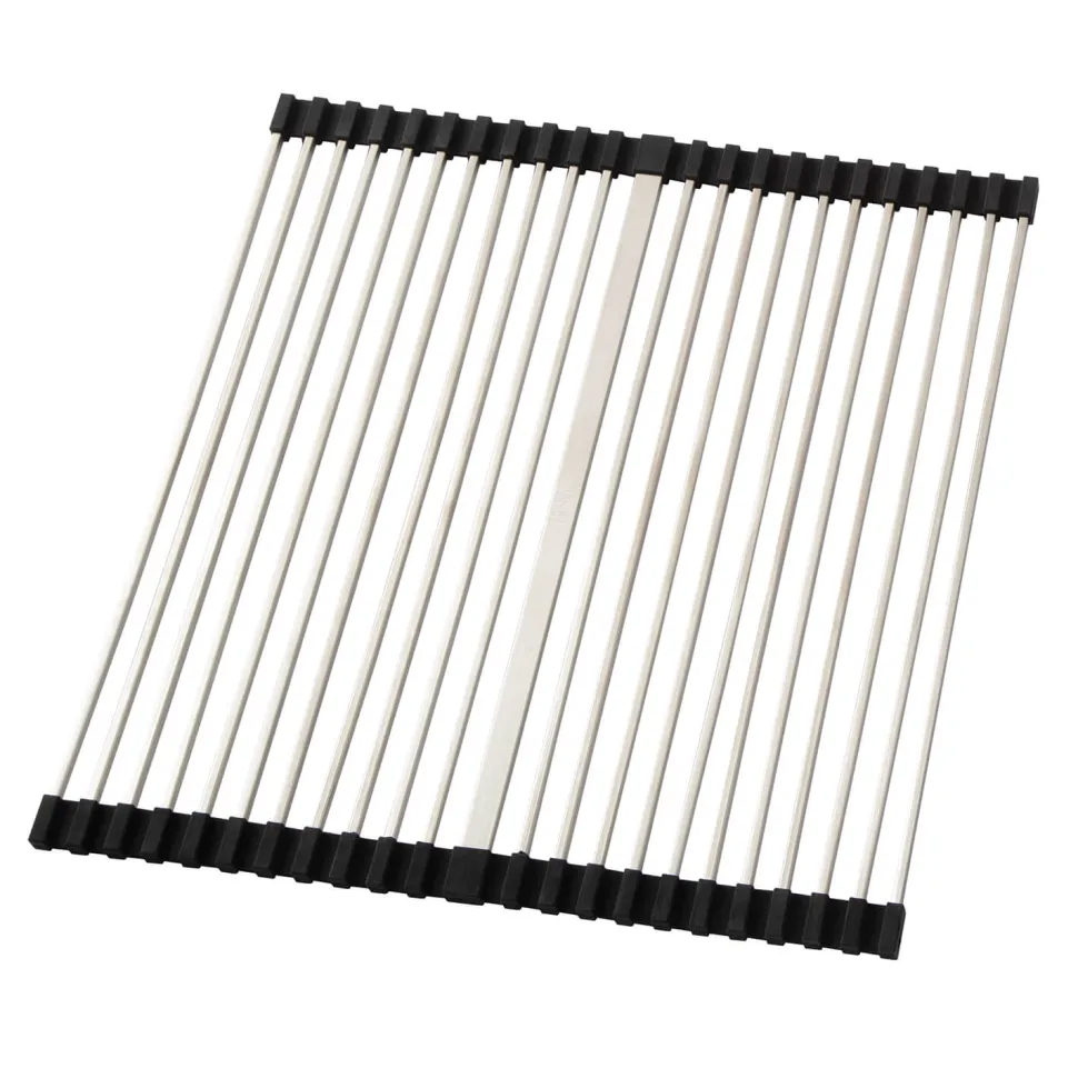 Clearwater Stainless Steel Draining Mat with Square Bar for Urban Kitchen Sinks