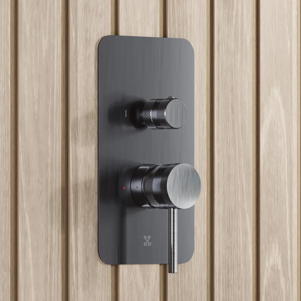 Core Concealed Manual Dual Outlet Valve