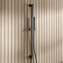 Core Concealed Thermostatic Valve, Fixed Head & Shower Rail Kit