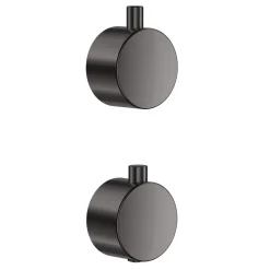Core Concealed Thermostatic Valve, Fixed Head & Shower Rail Kit