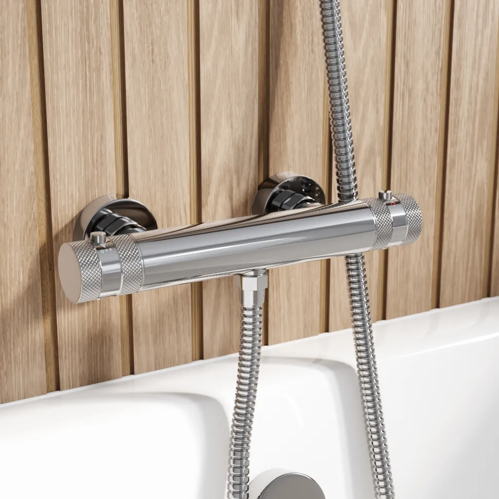 Core Exposed Thermostatic Bar Shower Valve