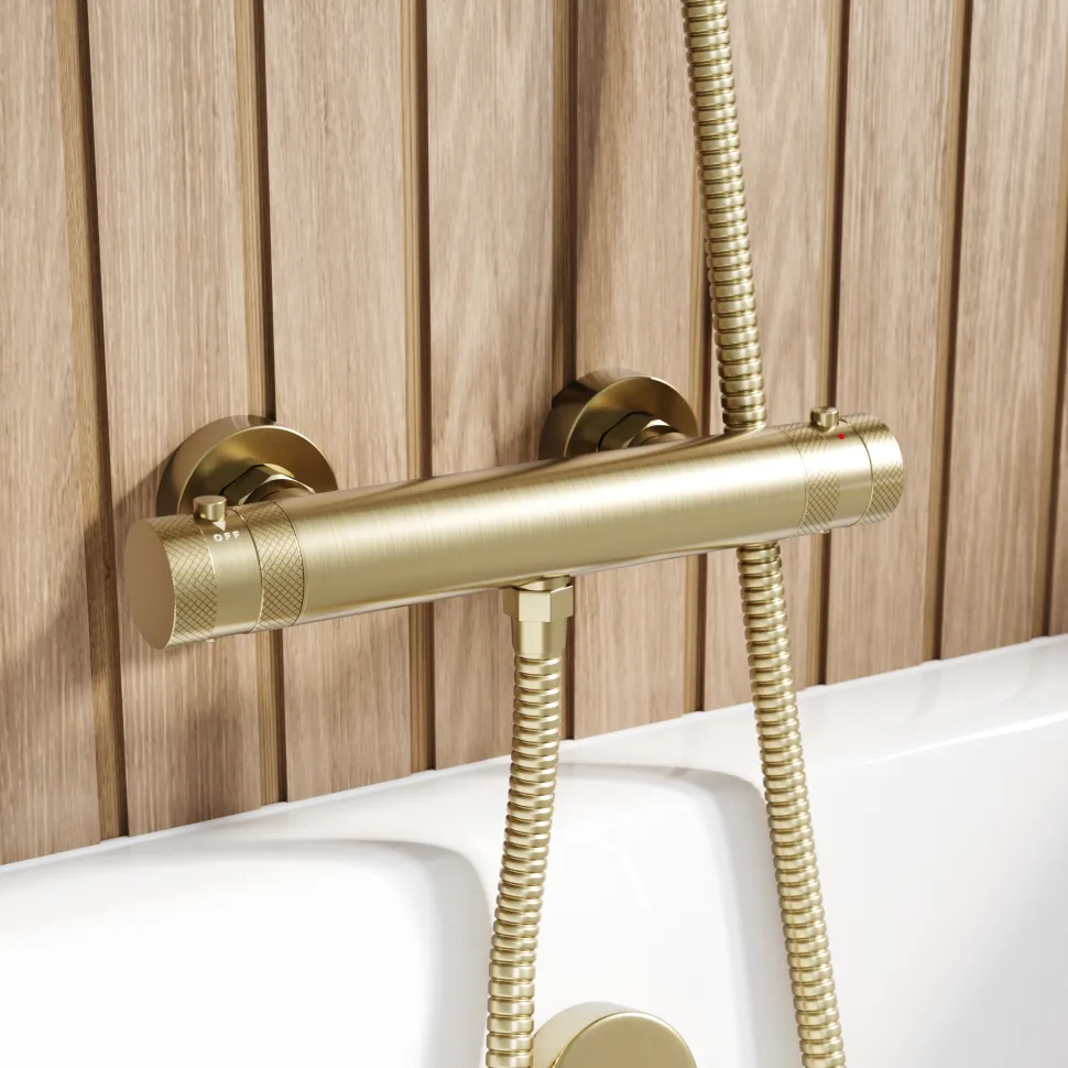 Core Exposed Thermostatic Bar Shower Valve