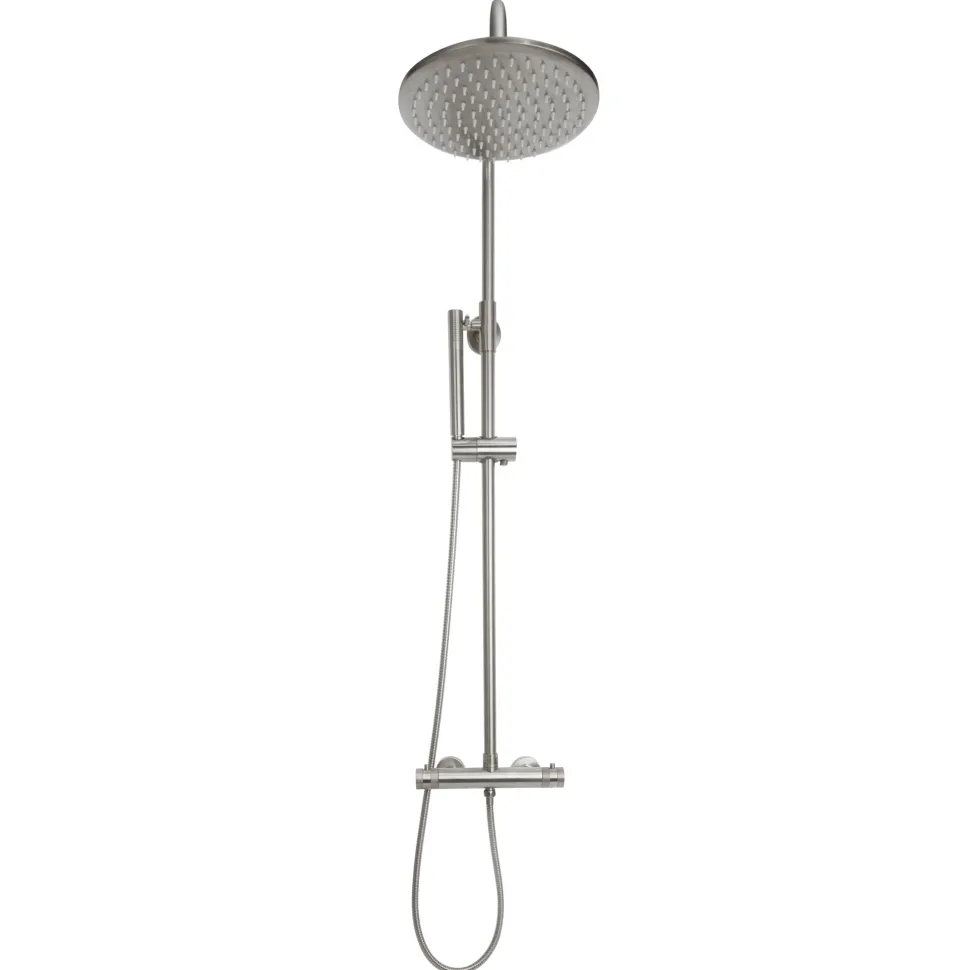Core Exposed Thermostatic Rigid Riser Shower Kit