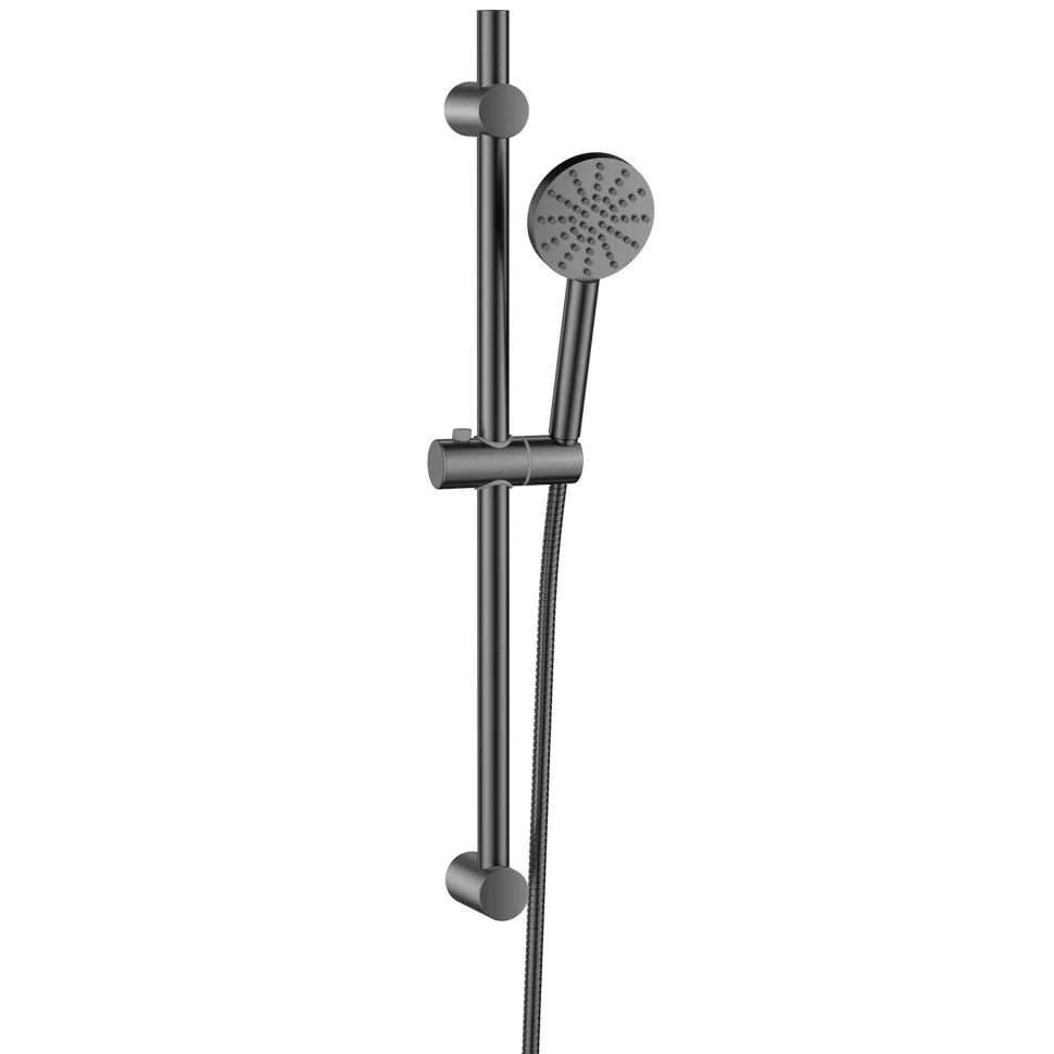 Core Fluted Slide Rail Shower Kit, Shower Handset & Hose