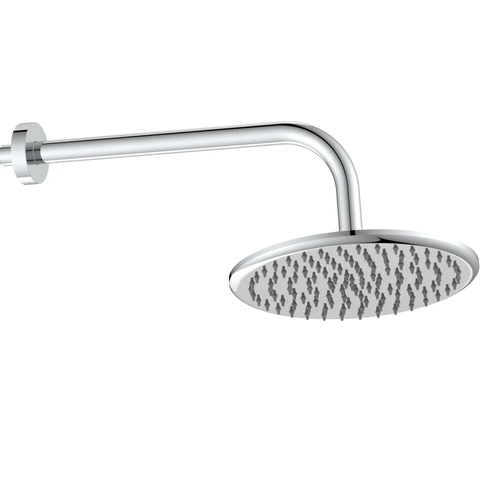 Core 1 Outlet Concealed Shower Valve & Wall Mounted Fixed Shower Head