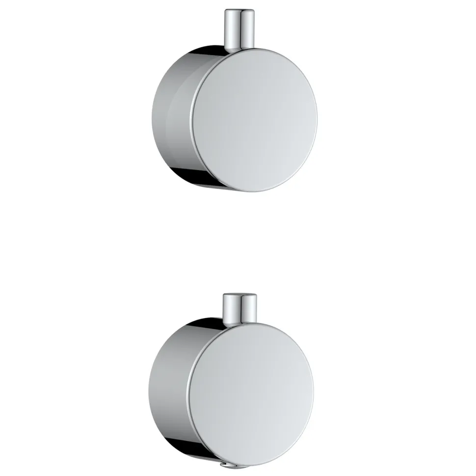 Core 1 Outlet Concealed Shower Valve & Wall Mounted Fixed Shower Head