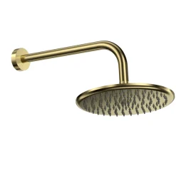 Core 1 Outlet Concealed Shower Valve & Wall Mounted Fixed Shower Head