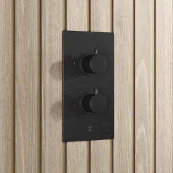 Core 1 Outlet Concealed Shower Valve & Wall Mounted Fixed Shower Head