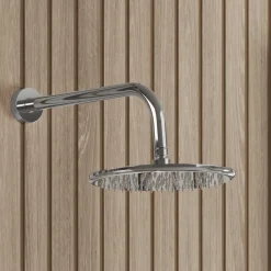 Core 1 Outlet Concealed Shower Valve & Wall Mounted Fixed Shower Head