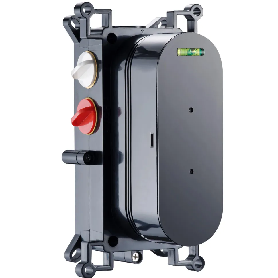 Core 1 Outlet Concealed Shower Valve & Wall Mounted Fixed Shower Head