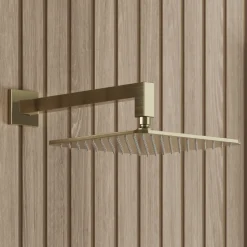 Core 1 Outlet Concealed Valve & Fixed Wall Mounted Square Shower Head