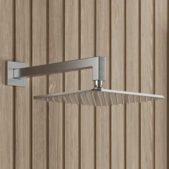 Core 1 Outlet Concealed Valve & Fixed Wall Mounted Square Shower Head