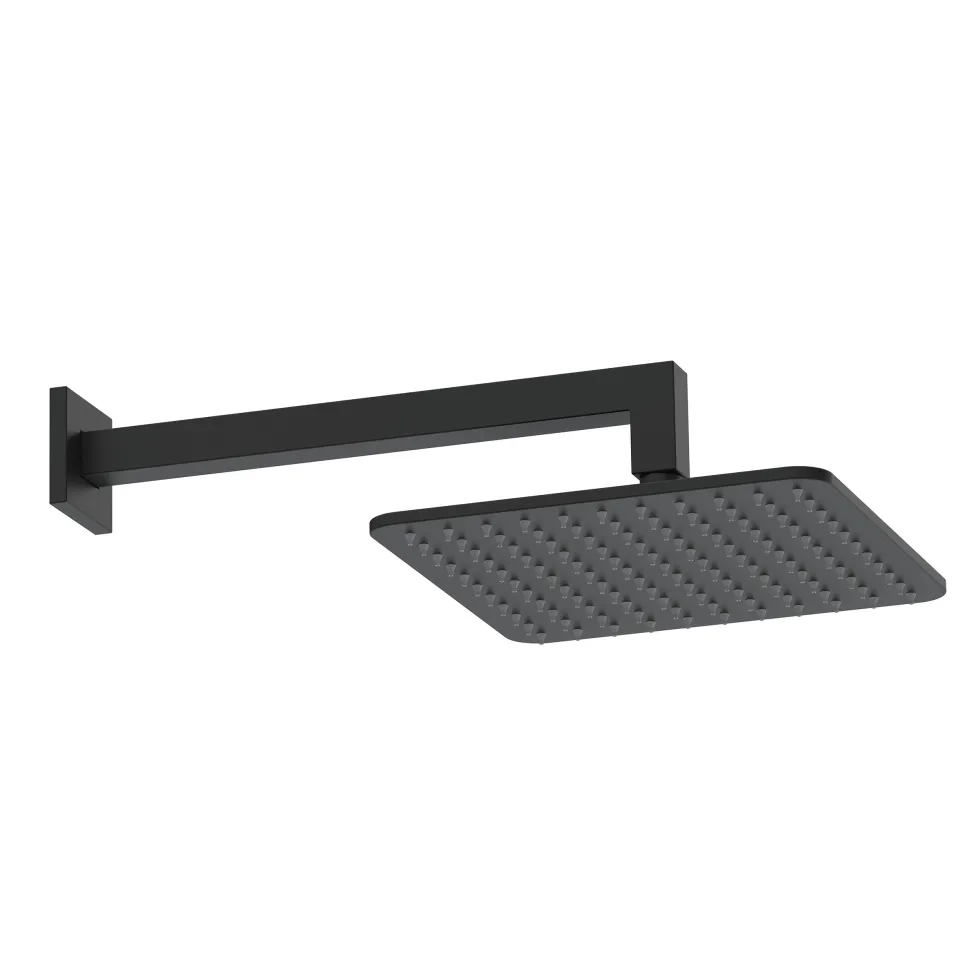 Core 1 Outlet Concealed Valve & Fixed Wall Mounted Square Shower Head