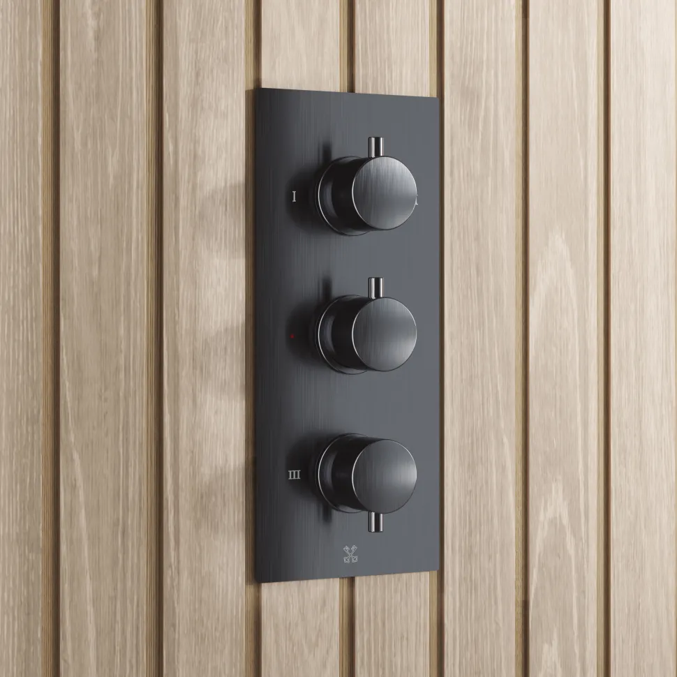 Core 3 Outlet Thermostatic Concealed Shower Valve