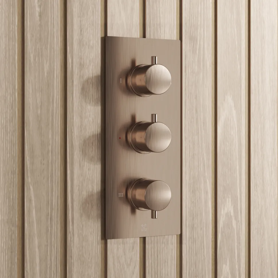 Core 3 Outlet Thermostatic Concealed Shower Valve