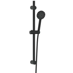 Core 2 Outlet Wall Mounted Bath Shower Mixer with Slide Rail Kit