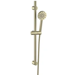 Core 2 Outlet Wall Mounted Bath Shower Mixer with Slide Rail Kit