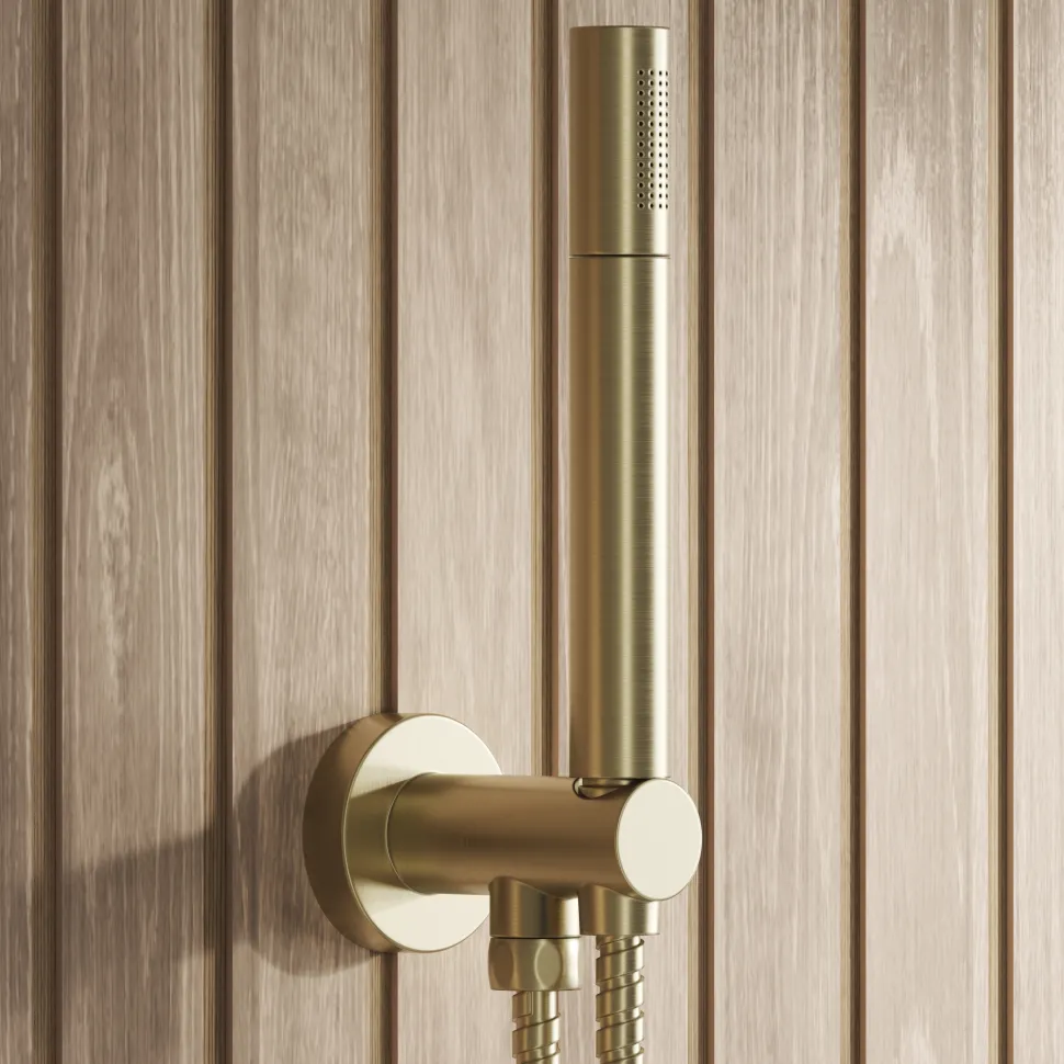 Core Shower Handset, Hose & Wall Outlet