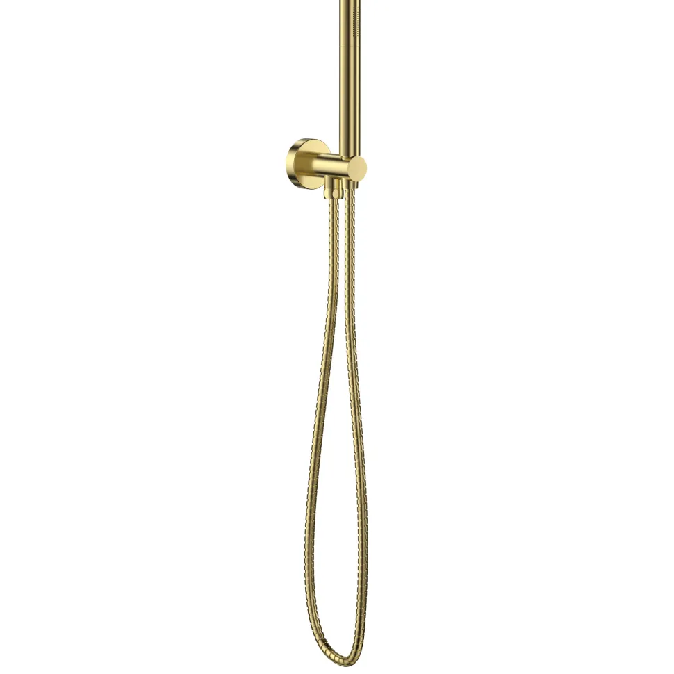 Core Shower Package with 2 Outlet Valve, Fixed Wall Mounted Square Shower Head & Shower Wall Kit