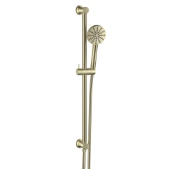 Core Shower Package with 2 Outlet Concealed Valve, Shower Head & Fluted Handset Slide Rail Kit