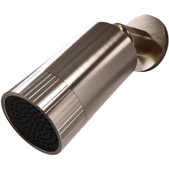 Core Shower Package with 2 Outlet Concealed Valve with Wall Mounted Fluted Spotlight Shower Head & Fluted Handset Slide Rail Kit