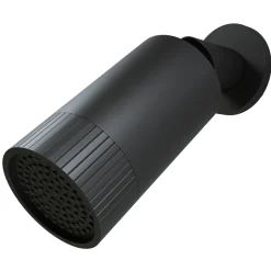 Core Shower Package with 2 Outlet Concealed Valve with Wall Mounted Fluted Spotlight Shower Head & Shower Wall Kit
