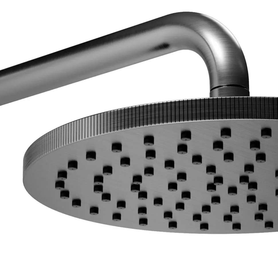 Core Shower Package with 3 Outlet Concealed Valve, Fixed Shower Head, Slide Rail Kit & Overflow Bath Filler