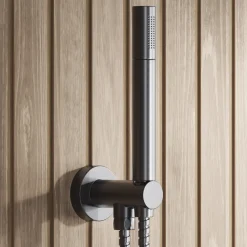 Core Shower Package with 3 Outlet Valve, Fixed Shower Head, Kit & Overflow Bath Filler