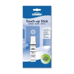 Cramer Professional Touch Up Stick to Repair Minor Damage, Scratches & Blemishes on Baths, Basins & Tiles - Alpine White