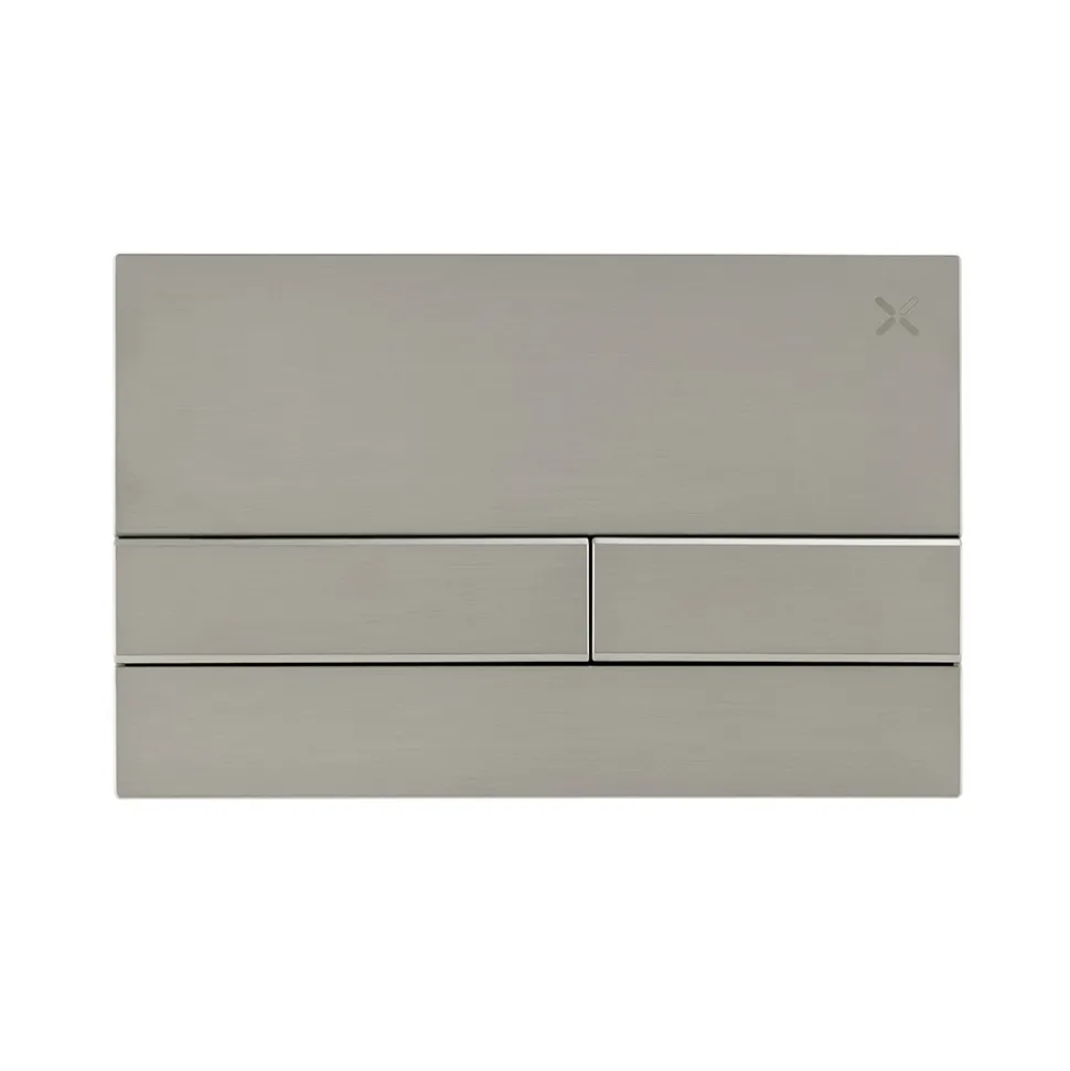 Crosswater Arena Flush Plate - Brushed Nickel