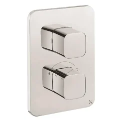 Crosswater Atoll/Glide II 3 Outlet Concealed Thermostatic Shower Valve - Crossbox Technology - Polished Chrome