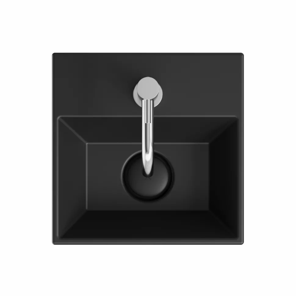 Crosswater Beck 300mm Cloakroom Wall Hung Basin with Waste