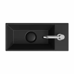 Crosswater Beck 450mm Cloakroom Wall Hung Basin with Waste