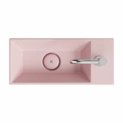 Crosswater Beck 450mm Cloakroom Wall Hung Basin with Waste