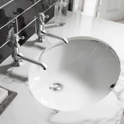 Crosswater Belgravia Crosshead Long Nose Basin Tap - Chrome