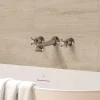 Crosswater Belgravia Crosshead Wall Mounted Bath Filler with Concealed Valves