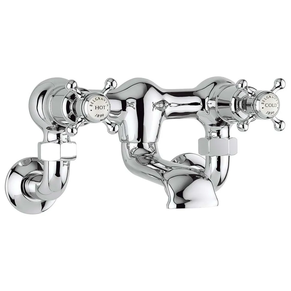 Crosswater Belgravia Crosshead Wall Mounted Bath Filler