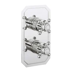 Crosswater Belgravia Crosshead Slimline 3 Outlet WRAS Approved Concealed Thermostatic Shower Valve